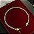 Pulseira Lacraia 2mm 17cm – Banhada a Ouro 18K - Imagem 3