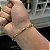 Pulseira Tijolinho Alongado 5mm 21cm Com Fecho Mosquetão – Banhada a Ouro 18K - Imagem 2