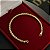 Pulseira Peruana 5mm 17cm a 20cm – Banhada a Ouro 18K - Imagem 4
