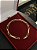 PULSEIRA ALONGADA  (5mm) Escolha  17cm a 21cm - Banhado a Ouro 18K - Imagem 1