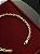 PULSEIRA  CADEADO  (3mm) Escolha  17cm a 21cm - Banhado a Ouro 18K - Imagem 6