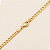 Pulseira Grumet 2mm 17cm – Banhada a Ouro 18K - Imagem 2