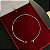 Pulseira Tijolinho 2mm 17cm a 21cm – Banhada a Ouro 18K - Imagem 8