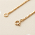 Pulseira Tijolinho 2mm 17cm a 21cm – Banhada a Ouro 18K - Imagem 2
