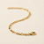 Pulseira 3x1 2mm 17cm a 21cm – Banhada a Ouro 18K - Imagem 2