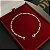 Pulseira 3x1 2mm 17cm a 21cm – Banhada a Ouro 18K - Imagem 4