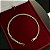Pulseira Lacraia 2mm 17cm – Banhada a Ouro 18K - Imagem 6