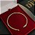 Pulseira Lacraia 2mm 17cm – Banhada a Ouro 18K - Imagem 4