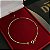 Pulseira Veneziana 2mm 17cm – Banhada a Ouro 18K - Imagem 2