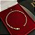 Pulseira Cartier 2mm 17cm – Banhada a Ouro 18K - Imagem 3