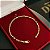 Pulseira Cartier 2mm 17cm – Banhada a Ouro 18K - Imagem 7