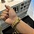 Pulseira Lacraia 13mm 17cm a 21cm – Banhada a Ouro 18K - Imagem 6
