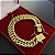 Pulseira Lacraia 13mm 17cm a 21cm – Banhada a Ouro 18K - Imagem 5