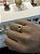 ANEL RESINADO BLACK - BANHADO A OURO 18K - Imagem 2