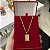 Corrente Piastrine 2mm + Pingente Placa Espírito Santo – Escolha 50cm, 60cm ou 70cm – Banhada a Ouro 18K - Imagem 2