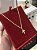 CORRENTE PIASTRINE ( 2mm - 50, 60cm ou 70cm) + PINGENTE  CRUZ PP - BANHADO A OURO 18k - Imagem 1