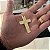Pingente Cruz Diamantada G 9g 3,5x3,5cm – Banhado a Ouro 18K - Imagem 4