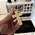 Pingente Cruz Diamantada G 9g 3,5x3,5cm – Banhado a Ouro 18K - Imagem 2