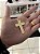 Pingente Cruz detalhada Grande .( 9g- 3,5x3,5cm) (G) - BANHO DE OURO 18k - Imagem 4