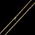 CORRENTE PERUANA( 5mm- 70cm) + PINGENTE CRUZ JESUS - BANHADO A OURO 18K. - Imagem 4