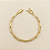 Pulseira Cartier 5mm 20cm – Banhada a Ouro 18K - Imagem 3