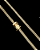 CORRENTE GRUMET DUPLA SOLDADO( 7MM -70CM )- FECHO COM MARCAÇÃO 750 - BANHO DE OURO 18K - Imagem 4