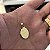 Pingente Medalha Pai nosso – Banhado a Ouro 18K - Imagem 2