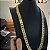 Corrente Lacraia 13mm 70cm – Banhada a Ouro 18K - Imagem 5
