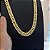 Corrente Lacraia 13mm 70cm – Banhada a Ouro 18K - Imagem 2