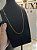 CORRENTE  PIASTRINE ( 2mm - 50, 60cm ou 70cm)  -  BANHADO A OURO 18k - Imagem 3