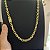 Corrente Cadeado 8mm 70cm – Banhada a Ouro 18K - Imagem 3