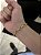 PULSEIRA MEIA CANA (6MM - 7G - 20CM) - BANHADO A OURO 18K - Imagem 4
