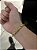 PULSEIRA MEIA CANA (6MM - 7G - 20CM) - BANHADO A OURO 18K - Imagem 3