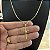 Corrente Piastrine 2mm 70cm + Pingente Cruz – Banhada a Ouro 18K - Imagem 2