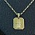 Pingente Placa Nossa Senhora das Graças – Banhado a Ouro 18K - Imagem 2