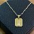 Pingente Placa Nossa Senhora das Graças – Banhado a Ouro 18K - Imagem 1