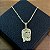 Pingente Face de Jesus – Banhado a Ouro 18K - Imagem 2