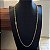 Corrente Cadeado 5mm 70cm + Pulseira 21cm – Banho Ouro 18k - Imagem 4