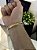 BRACELETE FRISADO  COM BORDA ( 5mm -13g)-21cm - BANHADO A OURO 18K - Imagem 3