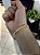 BRACELETE CHAPA COM CRUZ  ( 5mm -13g)-21cm - BANHADO A OURO 18K - Imagem 4