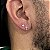 Kit 2 Pares de Brincos Ponto de Luz e Cruz Mini Lisa – Banhado a Ouro 18K - Imagem 1