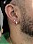 2 PARES DE BRINCOS PONTO DE LUZ E ARGOLA CRAVEJADA EM ZIRCÔNIA  PREMIUM M  -  BANHADO A OURO 18K - Imagem 2