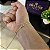 Pulseira Grumet Dupla 3mm 21cm – Banhada a Ouro 18K - Imagem 3