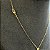 Corrente Tijolinho 2mm 50cm + Pingente Estrela – Banhada a Ouro 18K - Imagem 3