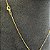 Corrente Tijolinho 2mm 50cm + Pingente Estrela – Banhada a Ouro 18K - Imagem 3