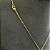 Corrente Tijolinho 2mm 50cm + Pingente Placa Espírito Santo – Banhada a Ouro 18K - Imagem 2