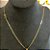 Corrente Piastrine 2mm 50cm + Pingente Cruz – Banhada a Ouro 18K - Imagem 1