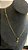 CORRENTE PIASTRINE ( 2mm 50cm FEM ) + PINGENTE  CRUZ PP - BANHO DE OURO 18k - Imagem 2