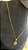 CORRENTE PIASTRINE ( 2mm 50cm FEM ) + PINGENTE  FERRADURA DE CAVALO  - BANHO DE OURO 18k - Imagem 2