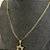 Corrente Piastrine 2mm 50cm + Pingente Estrela – Banhada a Ouro 18K - Imagem 2